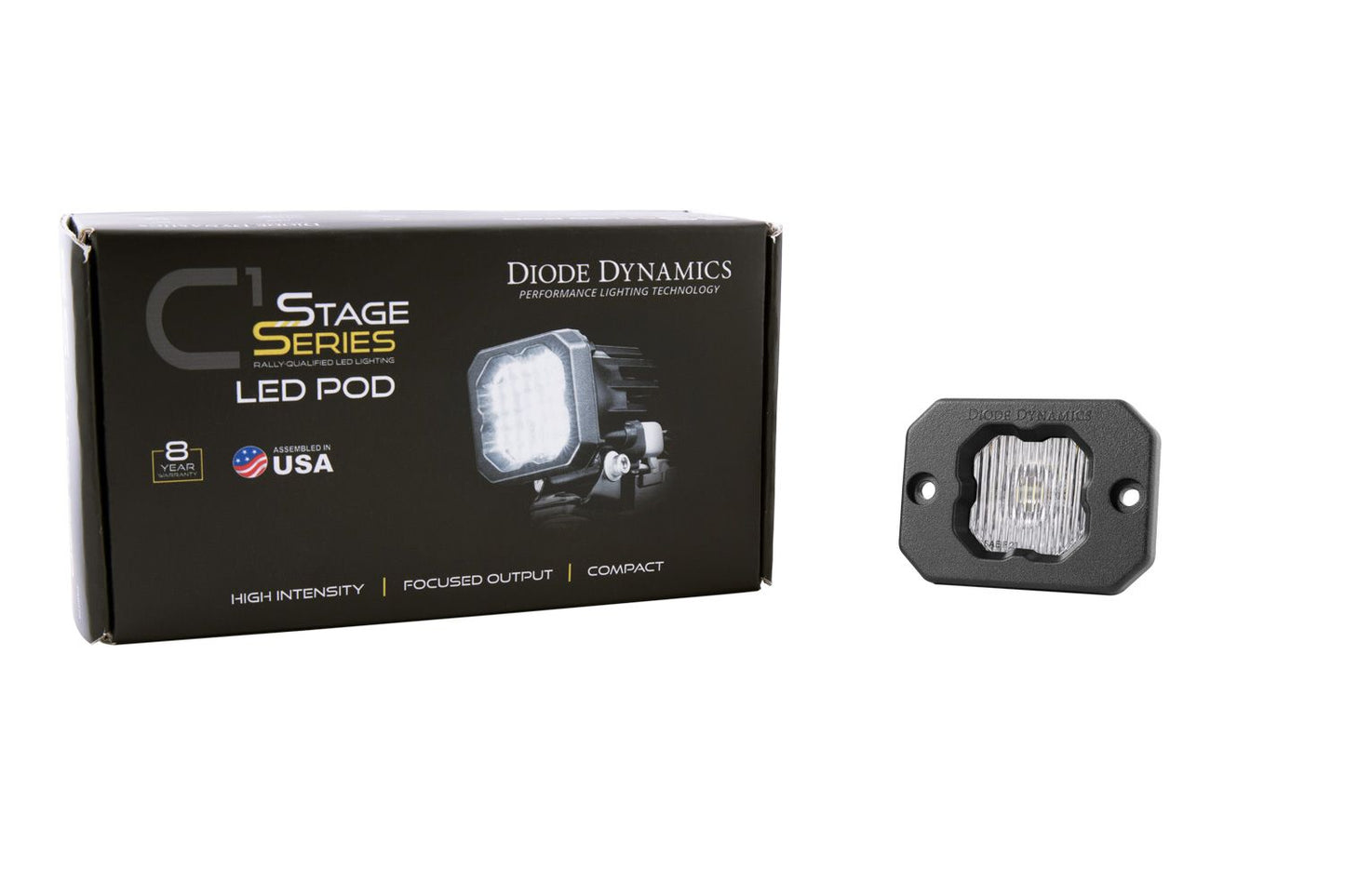 Diode Dynamics SSC1 98 degree SAE fog LED pod