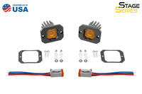 SSC1 yellow flush mount fog lights