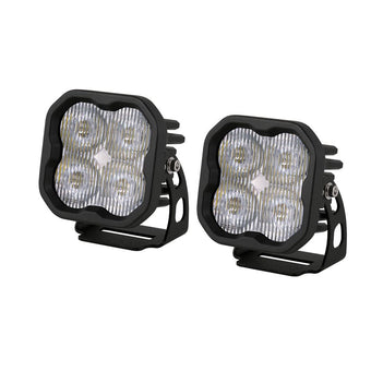 compare product Diode Dynamics SS3 Dual-Color SAE LED Fog Light Pods with Amber Backlight – White & Yellow, Universal Mount (pair)