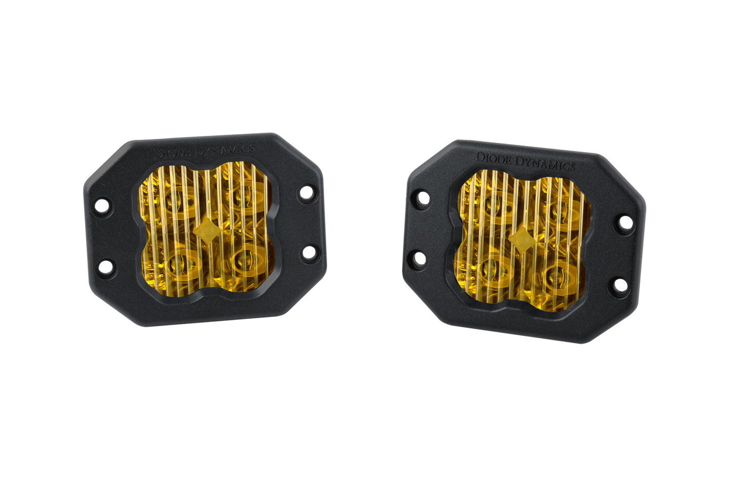 Diode Dynamics Ss3 Sport Abl Yellow Driving Flush (Pair) - DD6923P