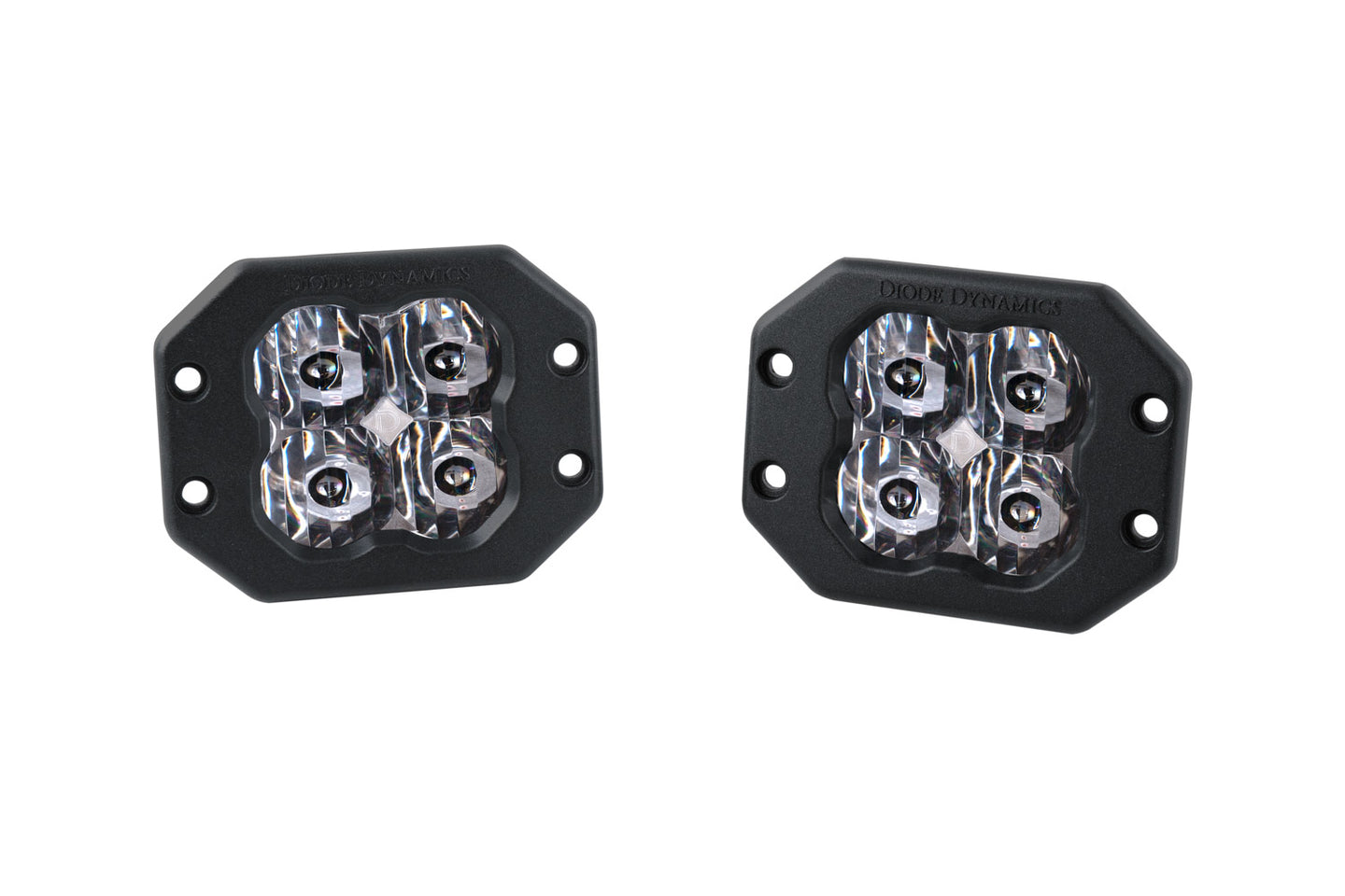 Diode Dynamics Ss3 Pro Abl White Sae Driving Flush (Pair) - DD6928P