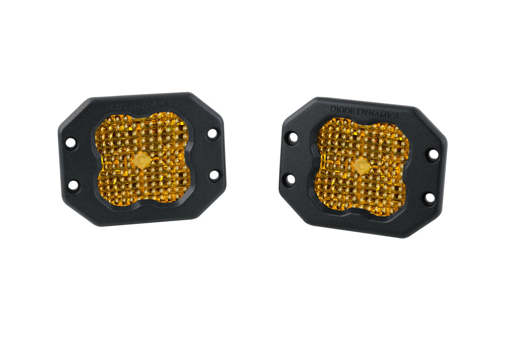 Diode Dynamics Ss3 Pro Abl Yellow Flood Flush (Pair) - DD6941P