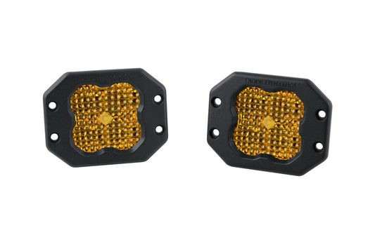 Diode Dynamics Ss3 Pro Abl Yellow Flood Flush (Pair) - DD6941P