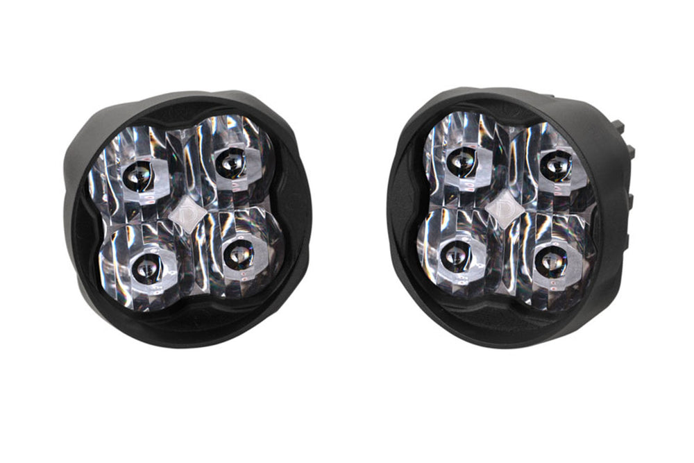 Diode Dynamics Ss3 Sport Abl White Sae Driving Angled   No Brackets (Pair) - DD6954PNB
