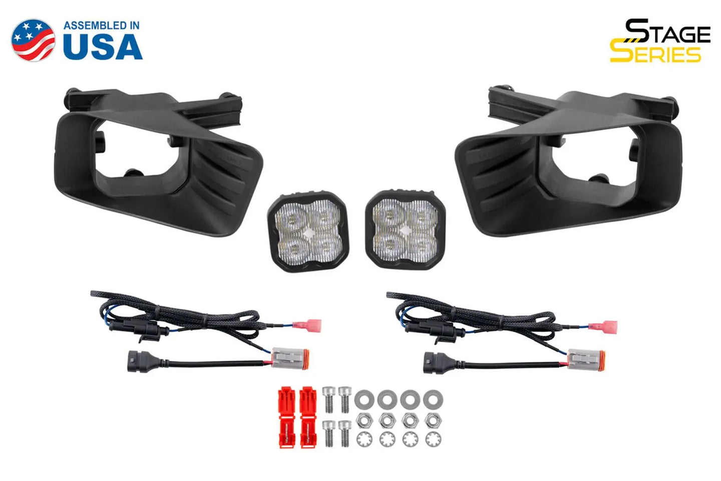 Diode Dynamics SS3 SAE/DOT Ram Horizontal Fog Light Kit Diode Dynamics