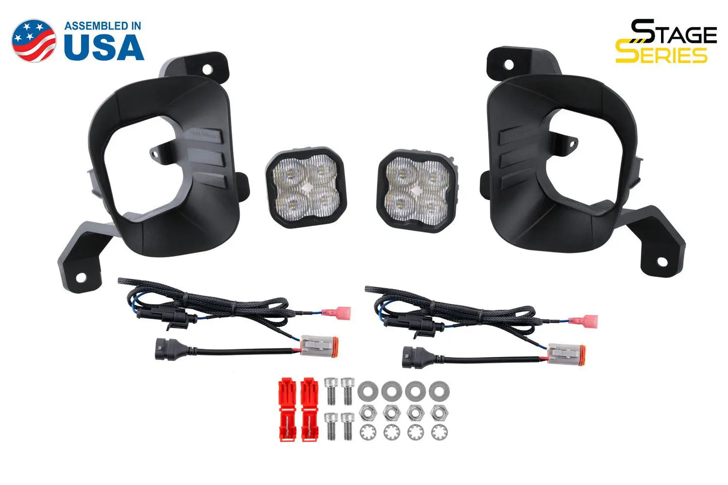 Diode Dynamics SS3 SAE/DOT Ram Vertical Fog Light Kit Diode Dynamics