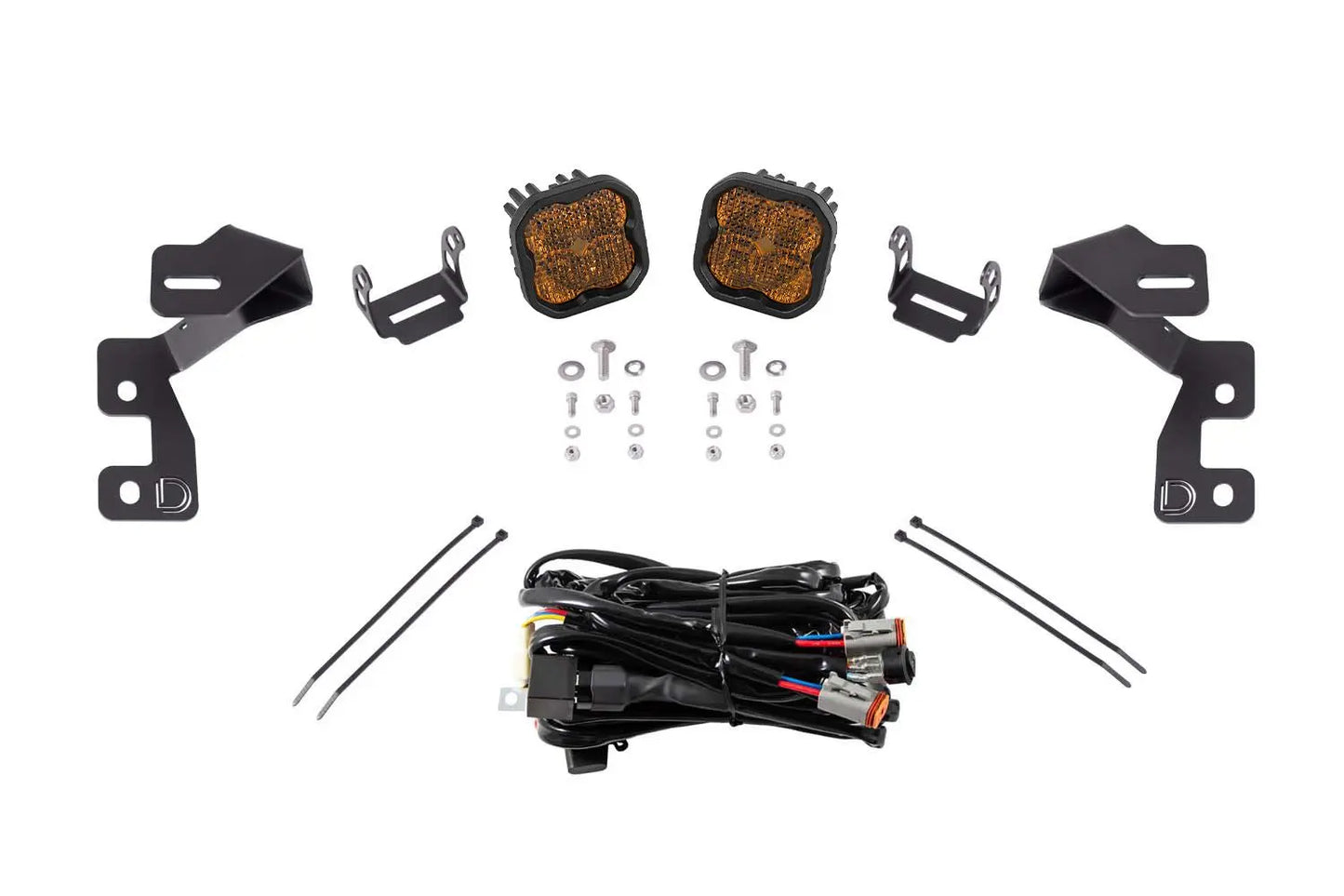 Diode Dynamics Stage Series Backlit Ditch Light Kit for 2021-2026 Ford Bronco Sport Diode Dynamics