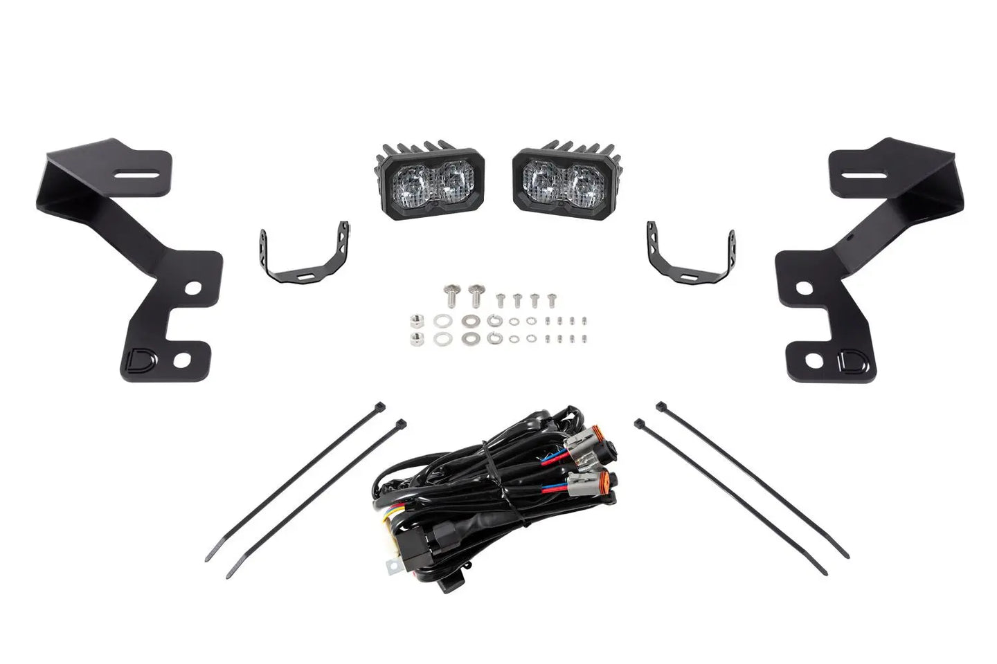 Diode Dynamics Stage Series Backlit Ditch Light Kit for 2021-2026 Ford Bronco Sport Diode Dynamics