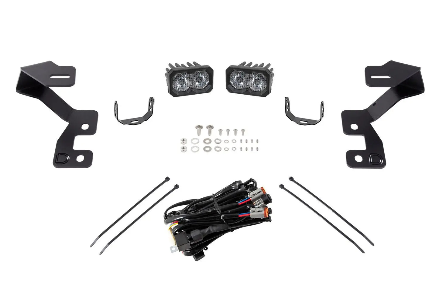Diode Dynamics Stage Series Backlit Ditch Light Kit for 2021-2026 Ford Bronco Sport Diode Dynamics