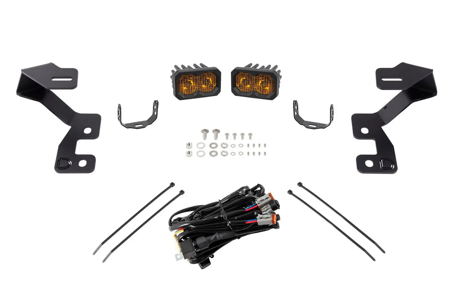 Diode Dynamics Stage Series Backlit Ditch Light Kit for 2021-2026 Ford Bronco Sport Diode Dynamics