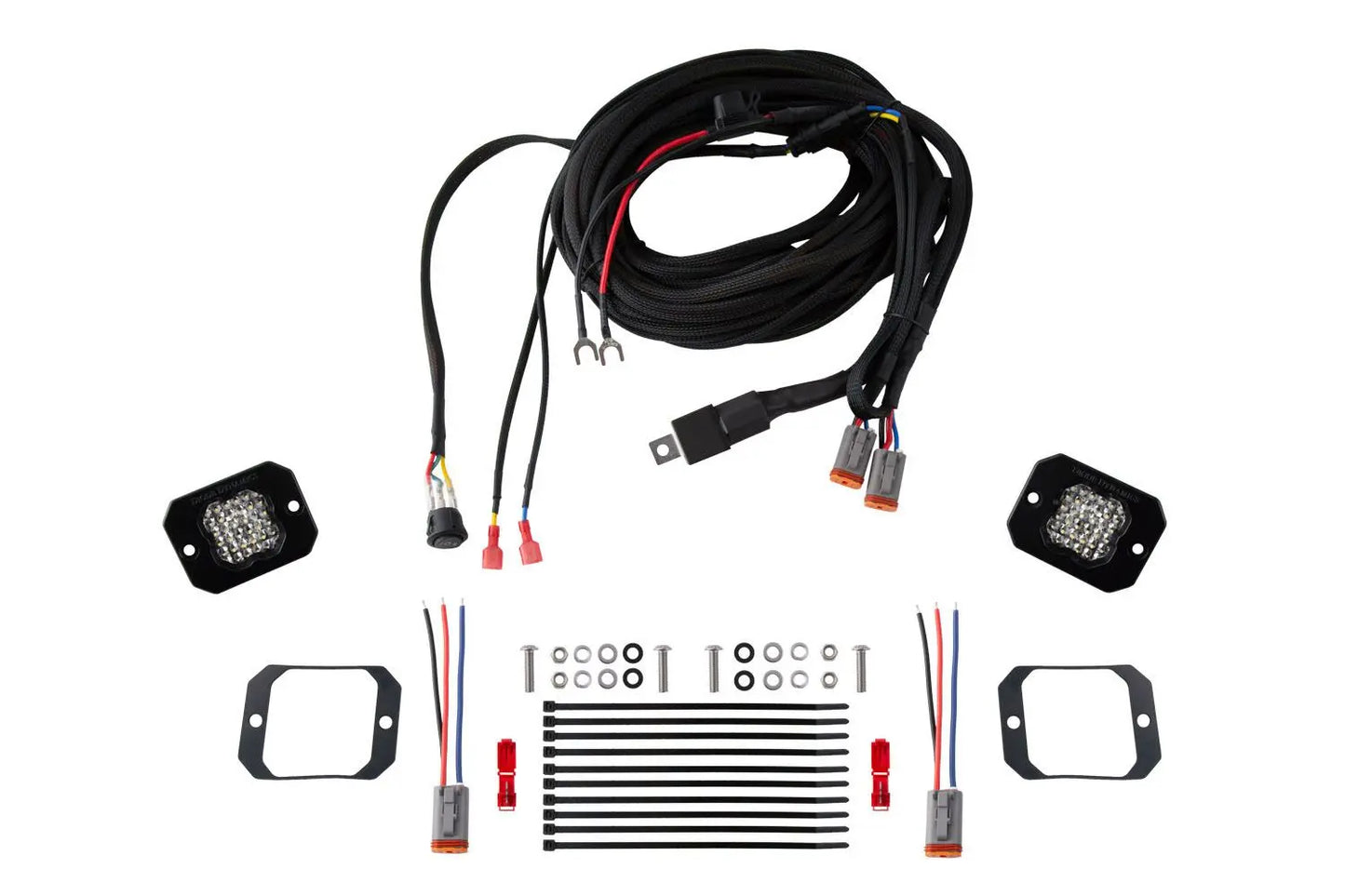 Diode Dynamics Stage Series Flush Mount Reverse Light Kit Diode Dynamics