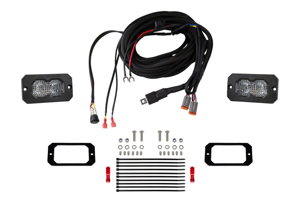 Diode Dynamics Stage Series Flush Mount Reverse Light Kit C2 2.0 Sport - DD7148