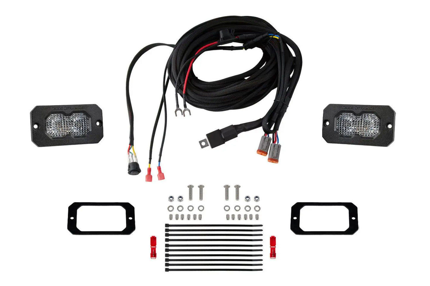 Diode Dynamics Stage Series Flush Mount Reverse Light Kit Diode Dynamics