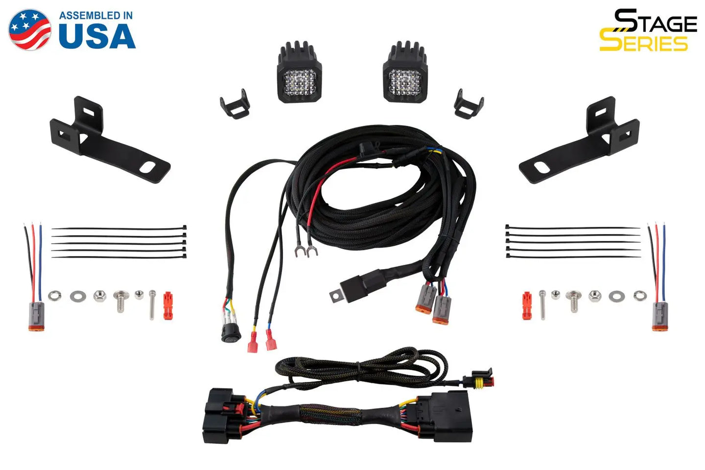 Diode Dynamics Stage Series Reverse Light Mounting Kit For 2015 2020 Ford F 150 - DD7168 Diode Dynamics
