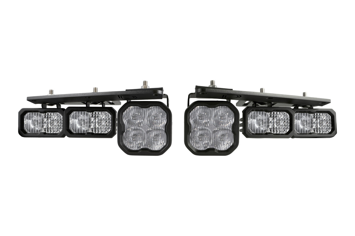 Diode Dynamics Stage Series Fog Pocket Kit For 2021+ Ford Bronco  White Pro - DD7180