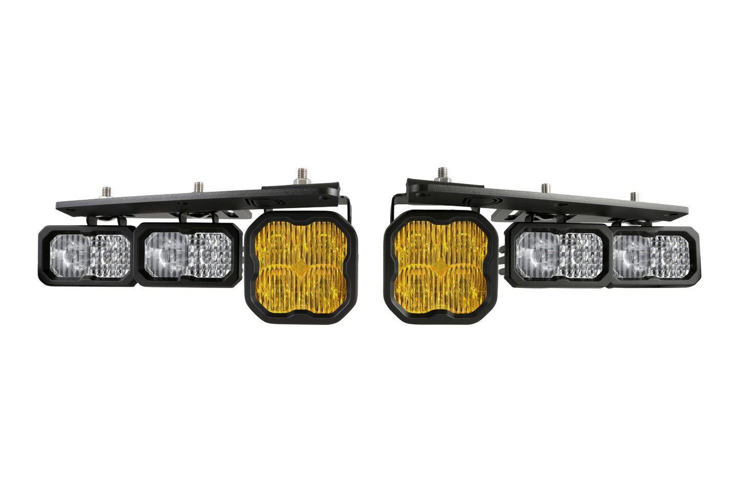 Diode Dynamics Stage Series Fog Pocket Kit For 2021+ Ford Bronco  Yellow Max - DD7183