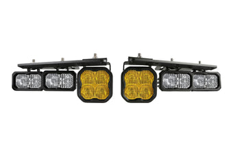 compare product Diode Dynamics Stage Series Fog Pocket Kit For 2021+ Ford Bronco  Yellow Max - DD7183