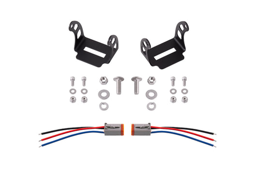 Diode Dynamics Ss3 Backlit Universal Bracket Kit (Pair) - DD7188P