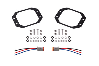 compare product Diode Dynamics Ss3 Backlit Flush Mounting Kit (Pair) - DD7189P