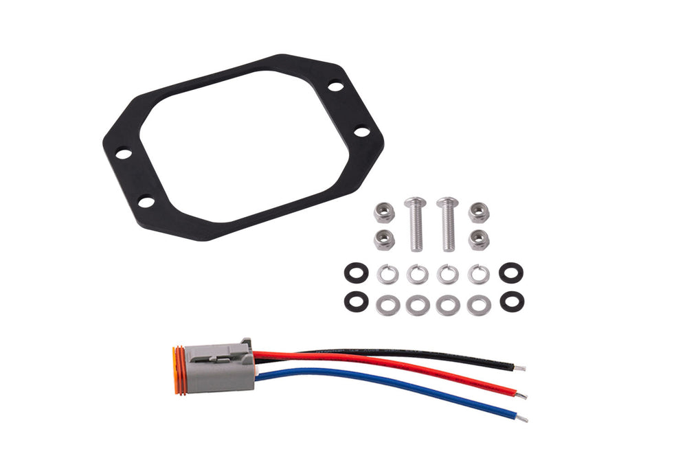 Diode Dynamics Ss3 Backlit Flush Mounting Kit (Single) - DD7189S