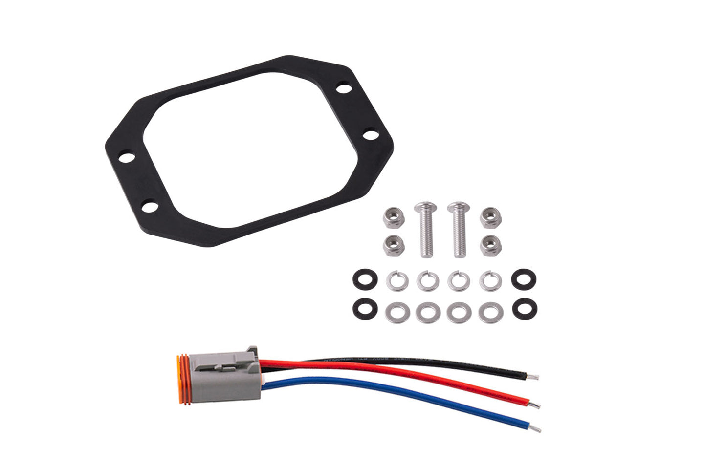 Diode Dynamics Ss3 Backlit Flush Mounting Kit (Single) - DD7189S