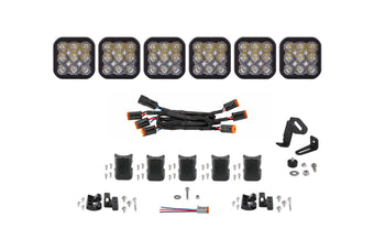 compare product Diode Dynamics Ss5 Sport Universal Cross Link 6 Pod Lightbar White Driving - DD7210