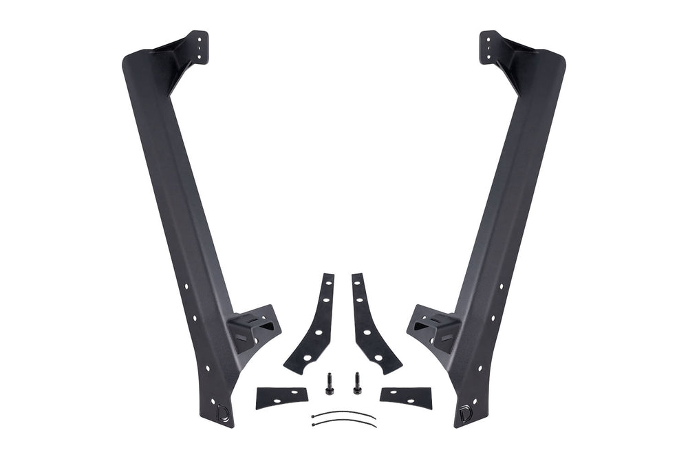 Diode Dynamics Stage Series Windshield Bracket Kit For 2007 2018 Jeep Jk Wrangler - DD7223P