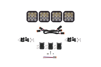 compare product Diode Dynamics Ss5 Pro Universal Cross Link 4 Pod Lightbar White Driving - DD7252