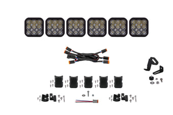 compare product Diode Dynamics Ss5 Pro Universal Cross Link 6 Pod Lightbar White Driving - DD7256