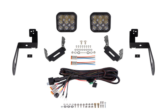 Diode Dynamics Jeep Jk Ss5 Cross Link Bumper Lightbar Kit  Sport Driving - DD7276