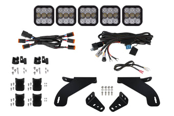 compare product Diode Dynamics Ss5 Grille Cross Link Lightbar Kit For 2021 2023 Ford F 150  Pro White Combo - DD7321