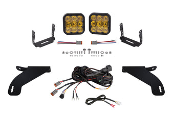 compare product Diode Dynamics Ss5 Bumper Led Pod Light Kit For 2021 2023 Ford F 150  Sport Yellow Combo - DD7327