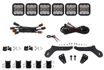 compare product Diode Dynamics Ss5 Grille Cross Link Lightbar Kit For 2017 2020 Ford Raptor  Sport White Combo - DD7335