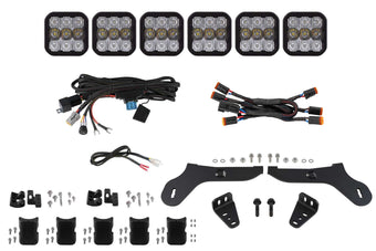 compare product Diode Dynamics Ss5 Grille Cross Link Lightbar Kit For 2017 2020 Ford Raptor  Pro White Combo - DD7337