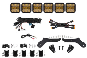 compare product Diode Dynamics Ss5 Grille Cross Link Lightbar Kit For 2017 2020 Ford Raptor  Pro Yellow Combo - DD7338