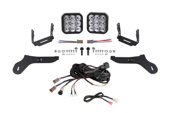 compare product Diode Dynamics Ss5 Bumper Led Pod Light Kit For 2017 2020 Ford Raptor  Sport White Driving - DD7346