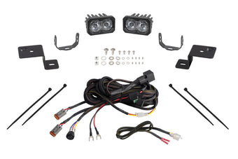 compare product Diode Dynamics Stage Series Backlit Ditch Light Kit For 2021 2025 Ford F 150 C2 2.0 Pro White Combo/Driving - DD7367