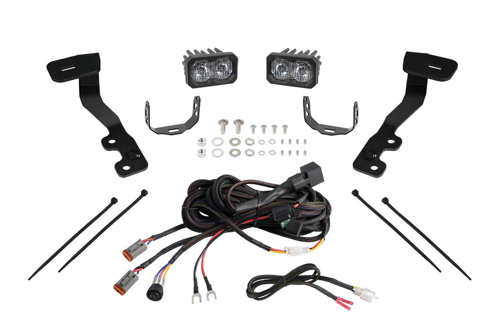 Diode Dynamics Stage Series Ditch Light Kit For 2022+ Toyota Tundra C2 2.0 Pro White Combo/Driving - DD7391