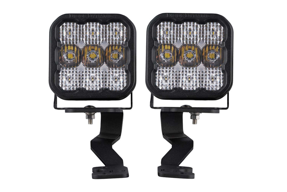 Diode Dynamics Stage Series Ditch Light Kit For 2022+ Toyota Tundra  Ss5 Pro White Combo - DD7399