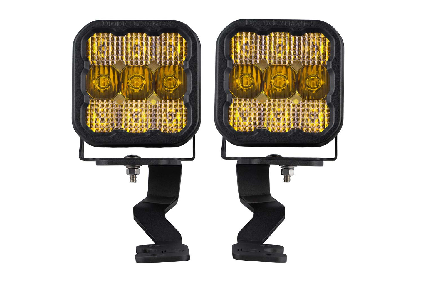 Diode Dynamics Stage Series Ditch Light Kit For 2022+ Toyota Tundra  Ss5 Pro Yellow Combo - DD7400