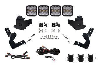 compare product Diode Dynamics Ss5 Grille Cross Link Lightbar Kit For 2024+ Toyota Tacoma  Sport White Combo - DD8027