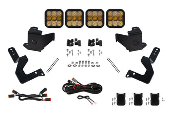 compare product Diode Dynamics Ss5 Grille Cross Link Lightbar Kit For 2022+ Toyota Tundra  Pro Yellow Combo - DD7410