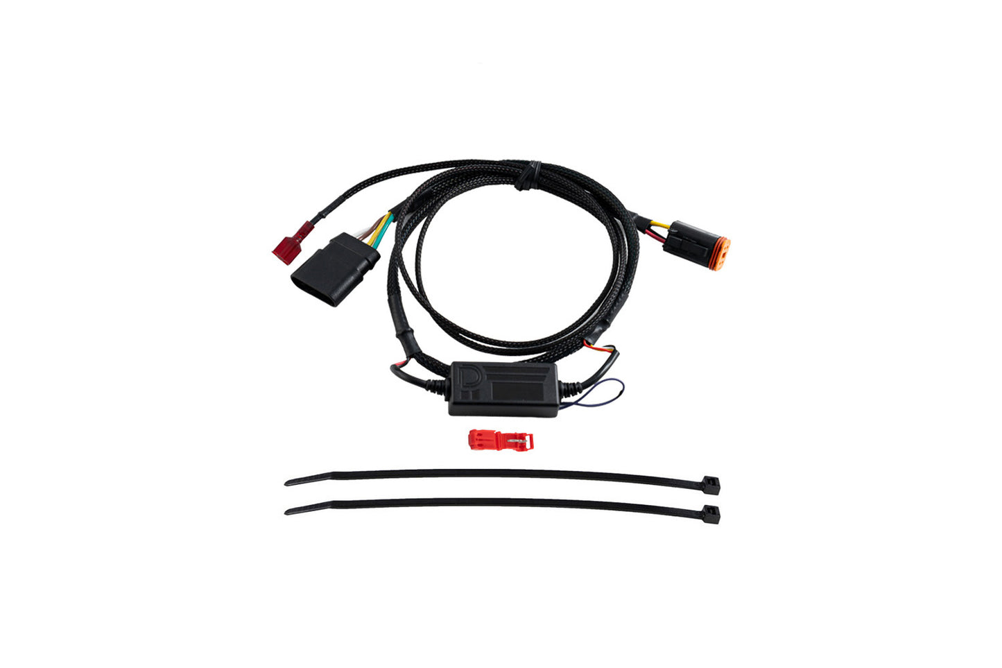 Diode Dynamics Stage Series C1 R/C2 R 4 Pin Single Output Trailer Wiring Harness - DD4213