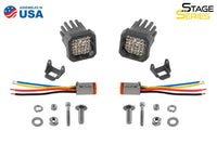 Diode Dynamics Stage Series C1R White Flood LED Pods – Pair | DD7423P