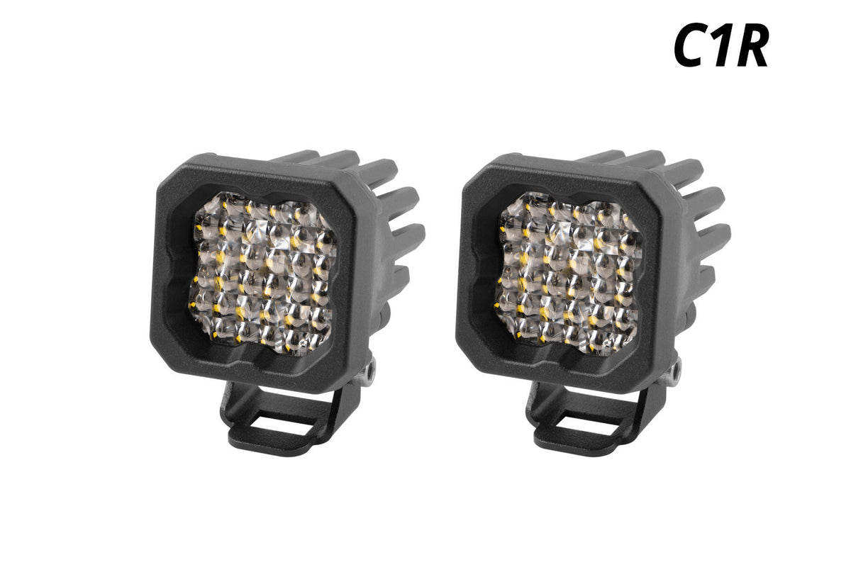 Diode Dynamics Stage Series C1 R White Flood Led Pod (Pair) - DD7423P