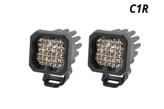 Diode Dynamics Stage Series C1 R White Flood Led Pod (Pair) - DD7423P