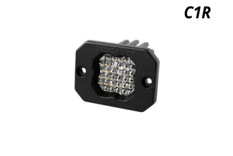 compare product Diode Dynamics Stage Series C1 R White Flood Flush Mount Led Pod (One) - DD7427S