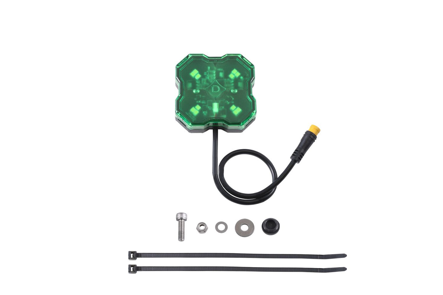 Diode Dynamics Stage Series LED Rock Light single - green