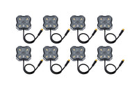 Diode Dynamics Stage Series SXS Rock Light Installer Kit – 8-Pack