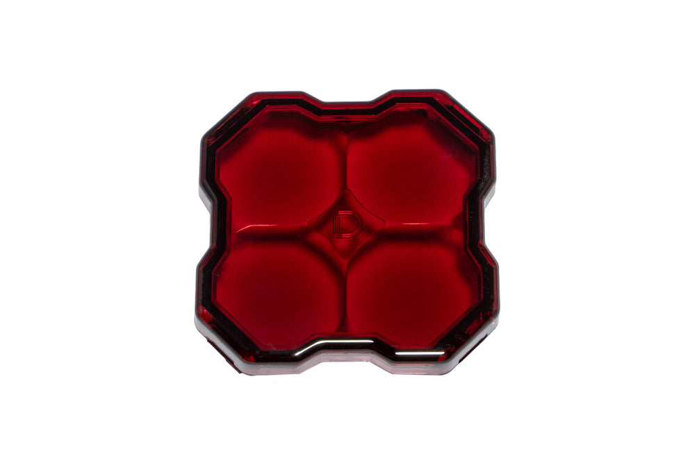 Diode Dynamics Red Clear Lens For Stage Series Rock Lights - DD7468
